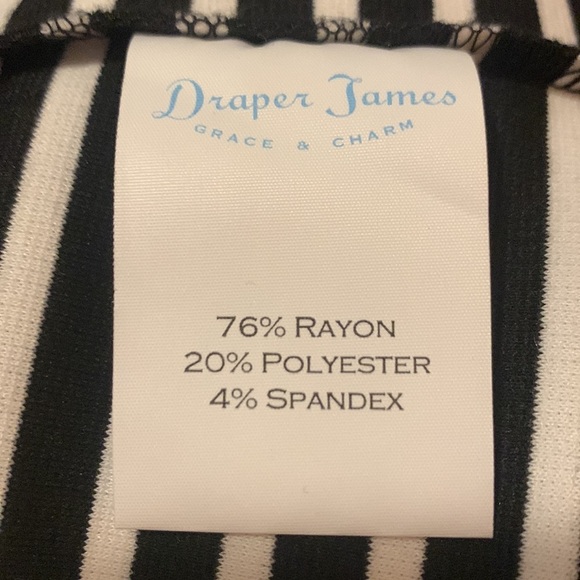 Draper James Tie Neck Striped Top - Picture 8 of 9